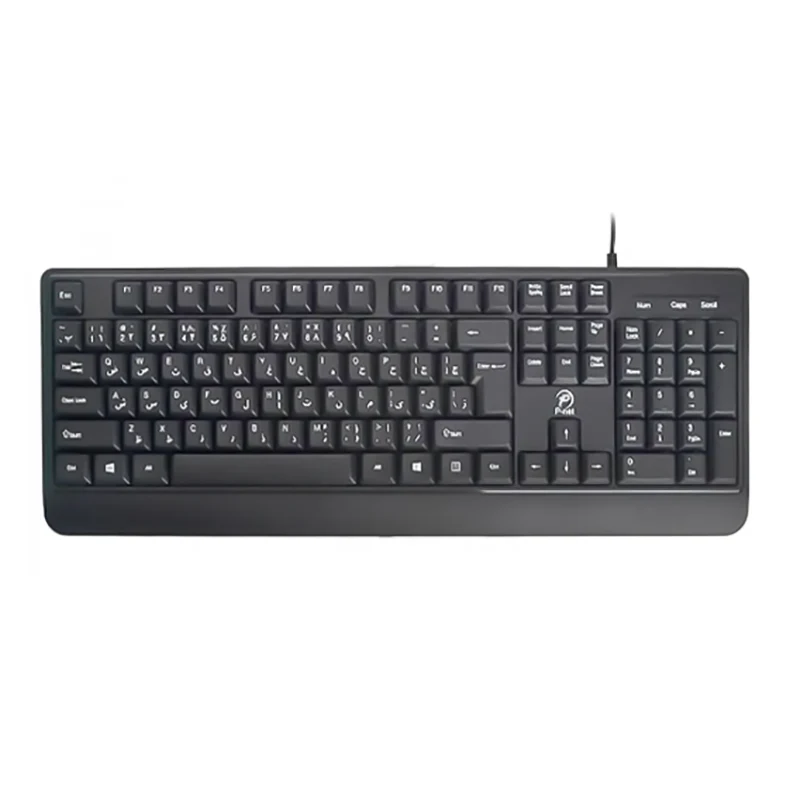 کیبورد سیم دار P-NET پی نت مدل KB.400